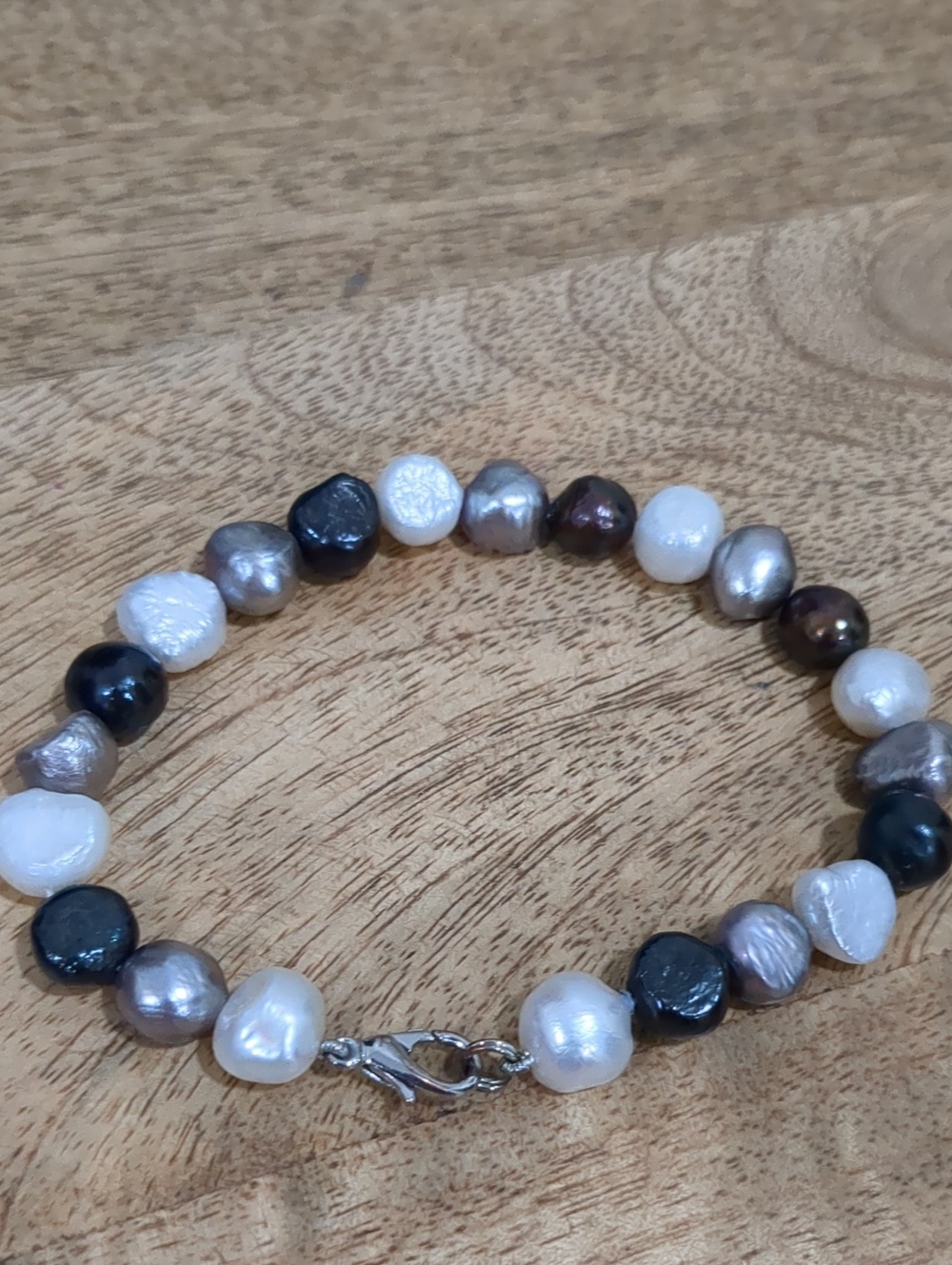 Cultured Freshwater Pearl Multicolor Bracelet